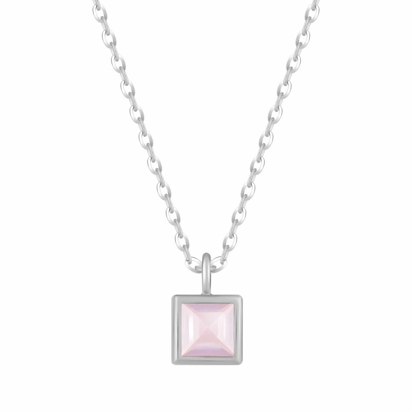 Happy Birthday Birthstone Necklace