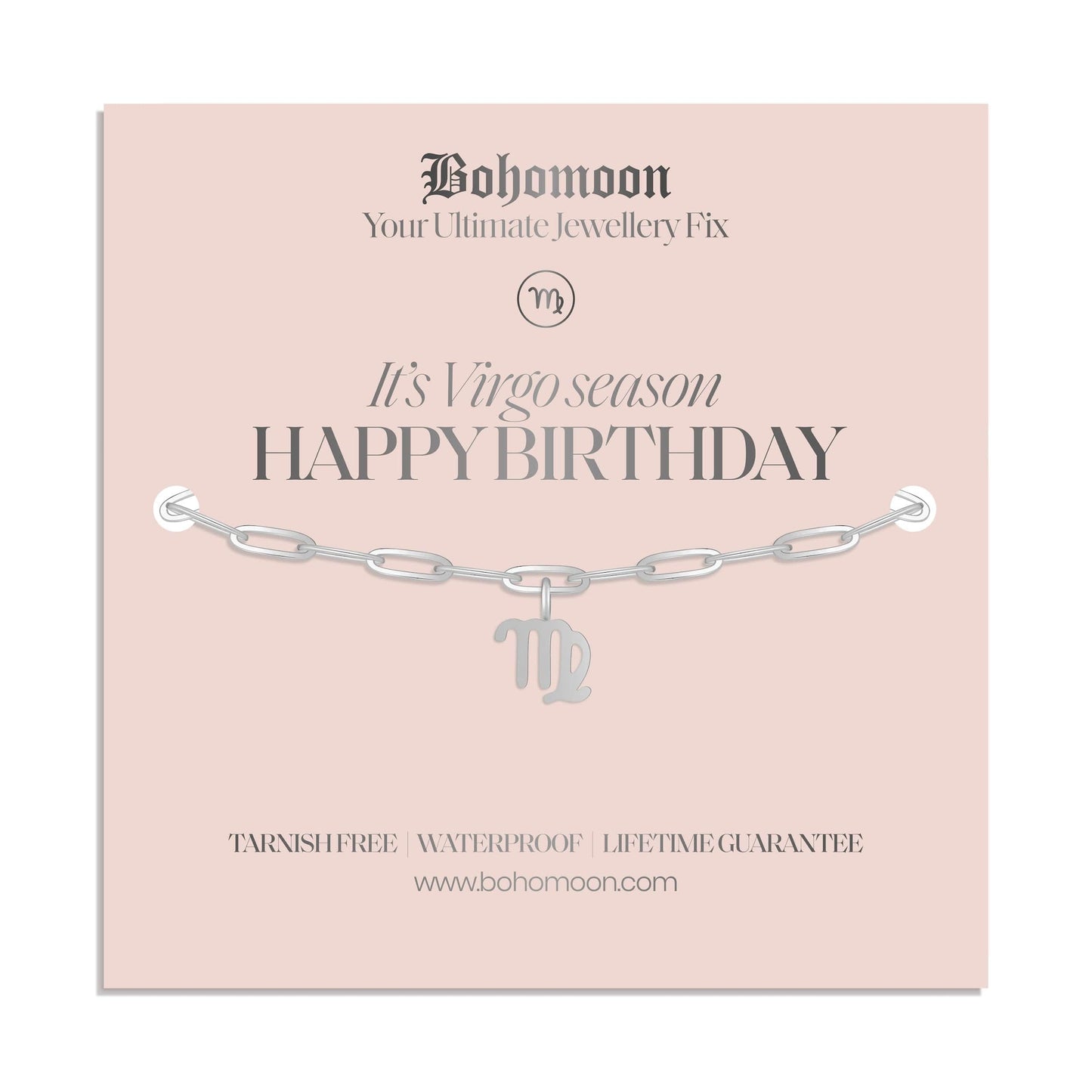 Happy Birthday Zodiac Bracelet