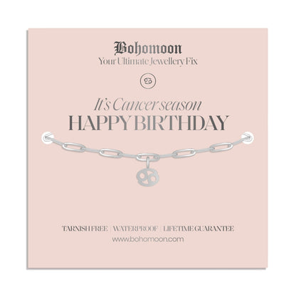 Happy Birthday Zodiac Bracelet