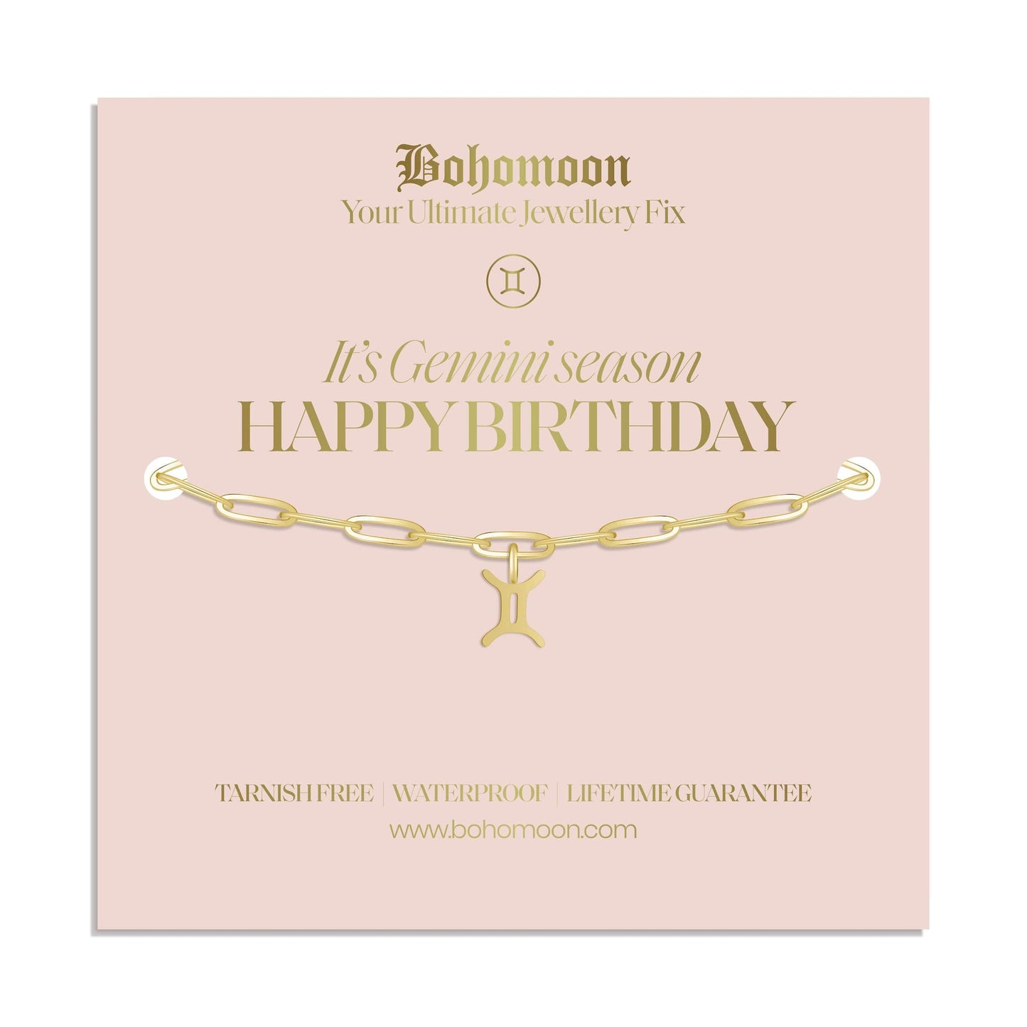 Happy Birthday Zodiac Bracelet