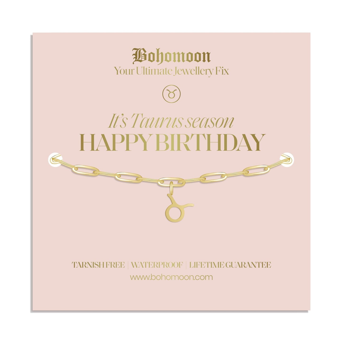 Happy Birthday Zodiac Bracelet