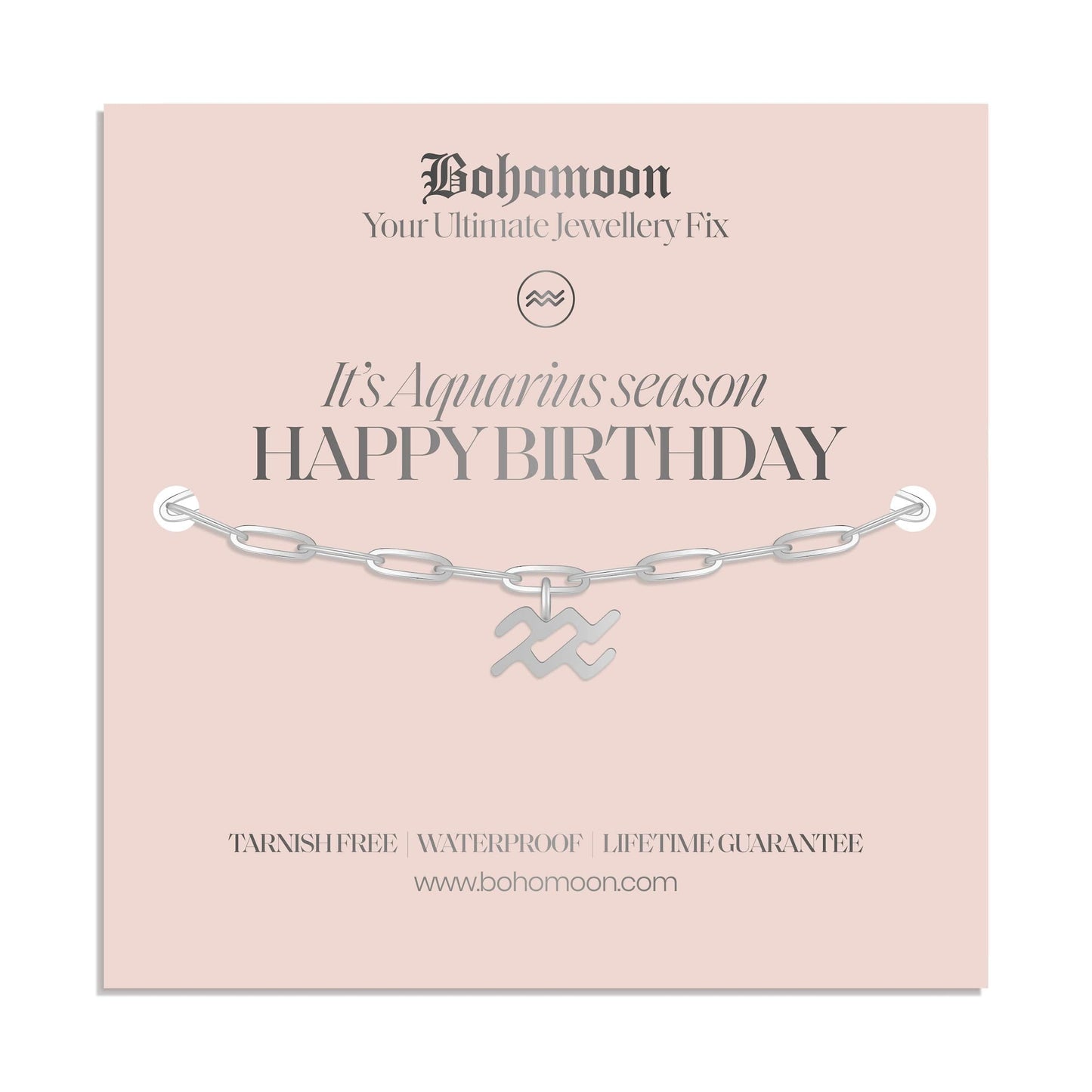 Happy Birthday Zodiac Bracelet