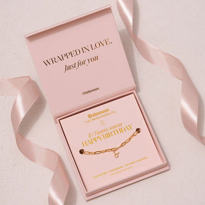 Happy Birthday Zodiac Bracelet