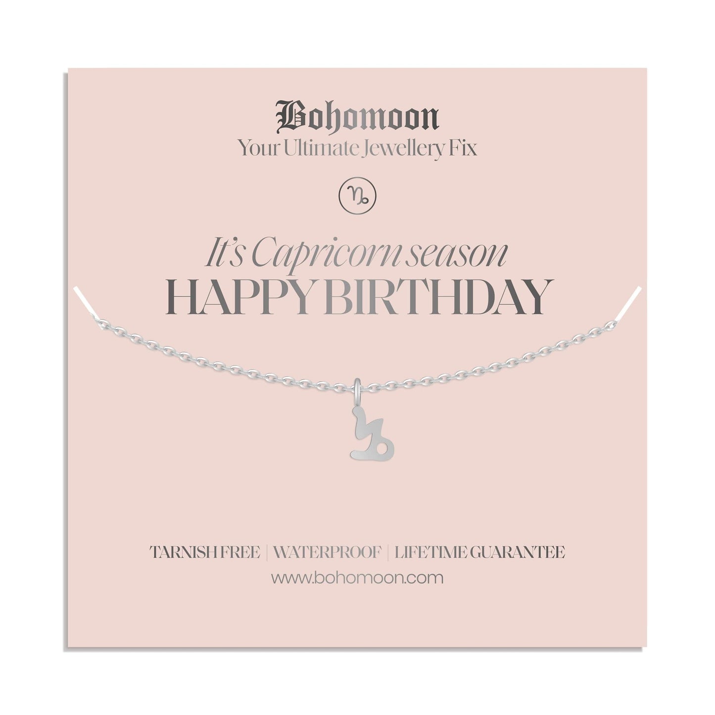 Happy Birthday Zodiac Necklace