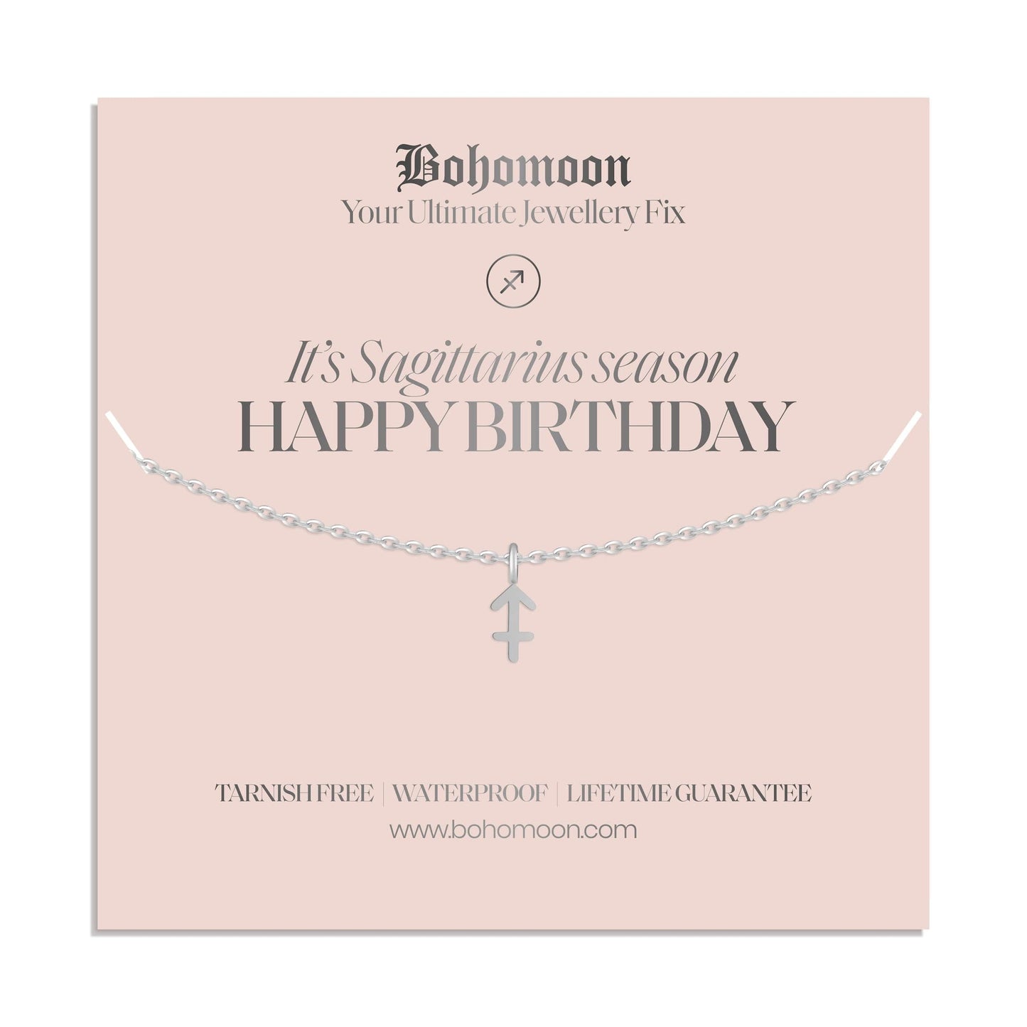 Happy Birthday Zodiac Necklace