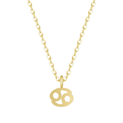 Happy Birthday Zodiac Necklace