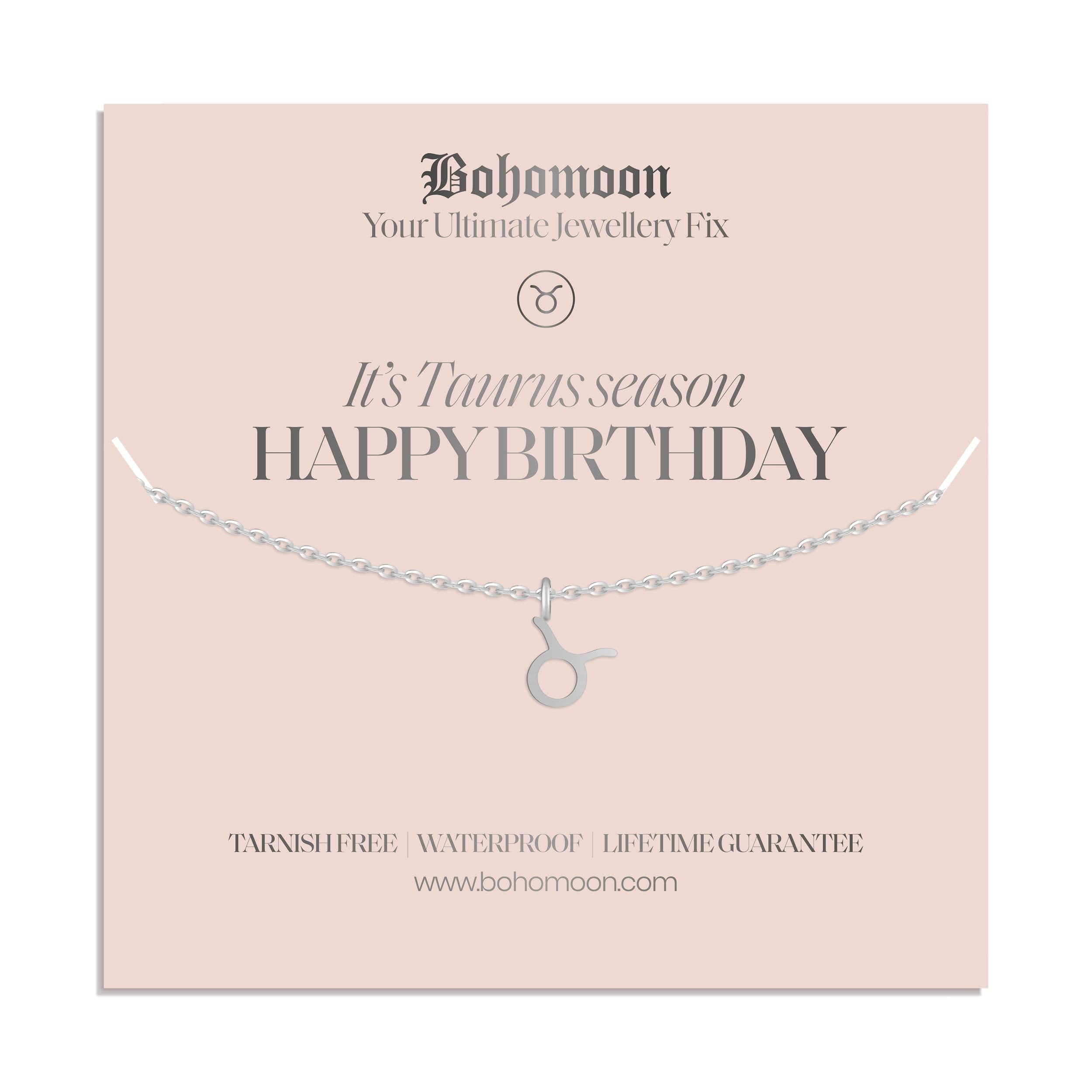 Happy Birthday Zodiac Necklace