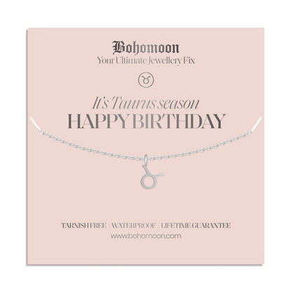 Happy Birthday Zodiac Necklace