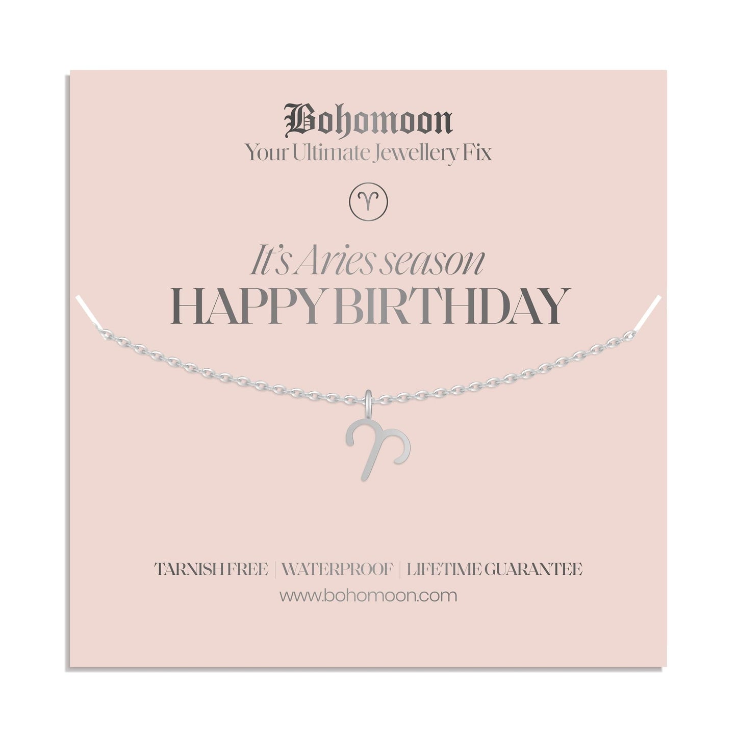 Happy Birthday Zodiac Necklace