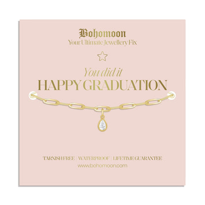 Happy Graduation Bracelet