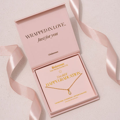 Happy Graduation Necklace