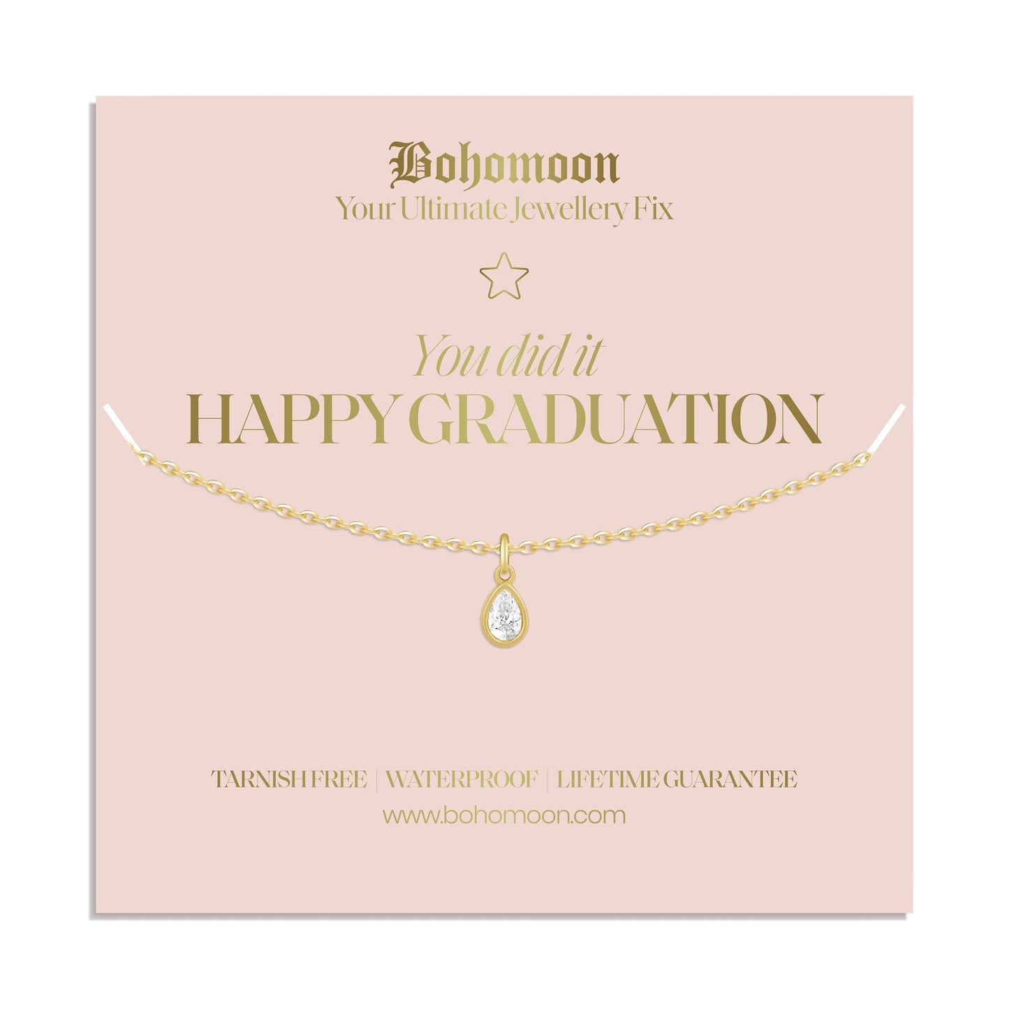 Happy Graduation Necklace