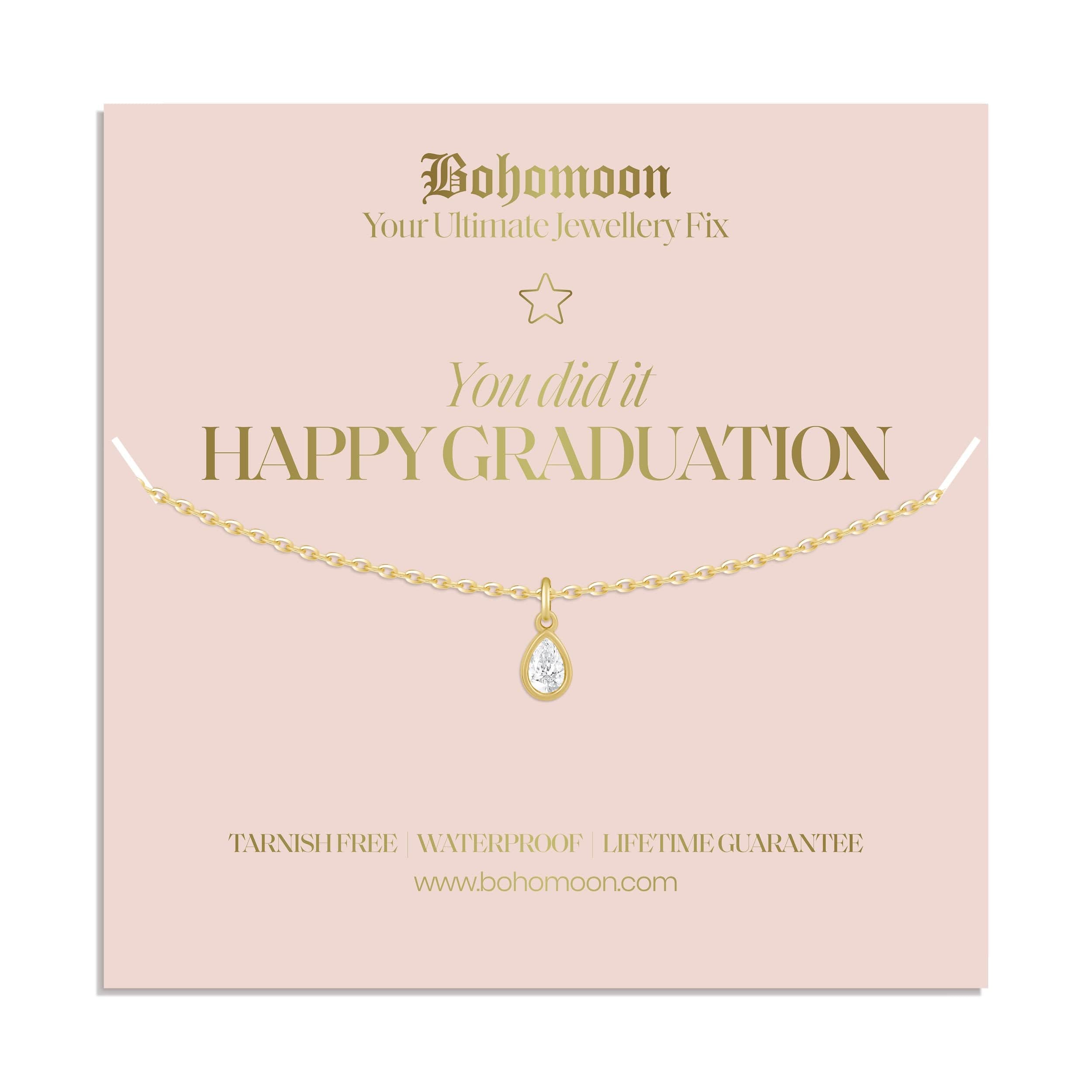 Happy Graduation Necklace