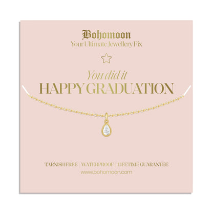 Happy Graduation Necklace