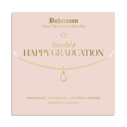 Happy Graduation Necklace