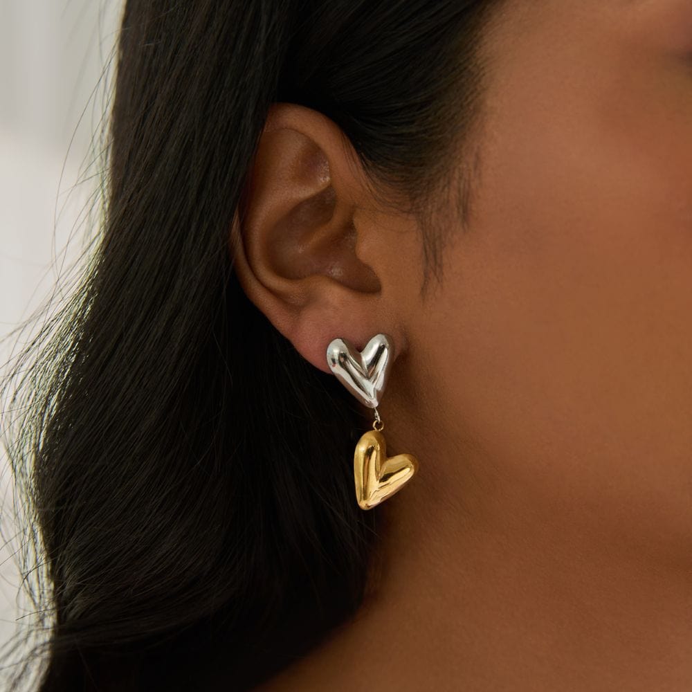 Heartfelt Stud Earrings