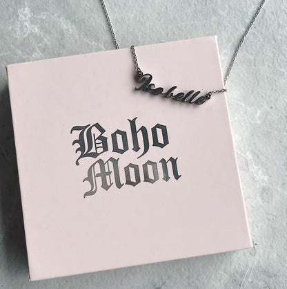 Personalised Name Necklace - Italic