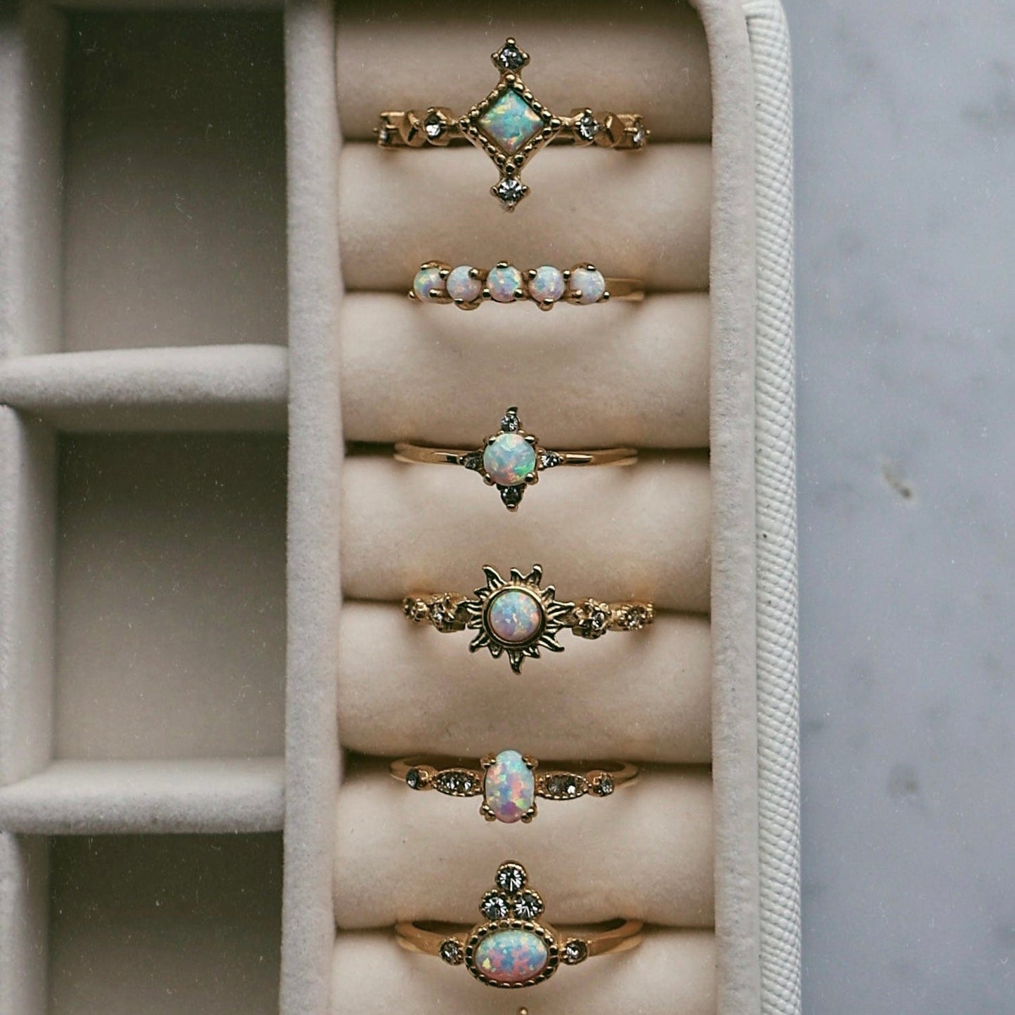 Joelle Opal Ring