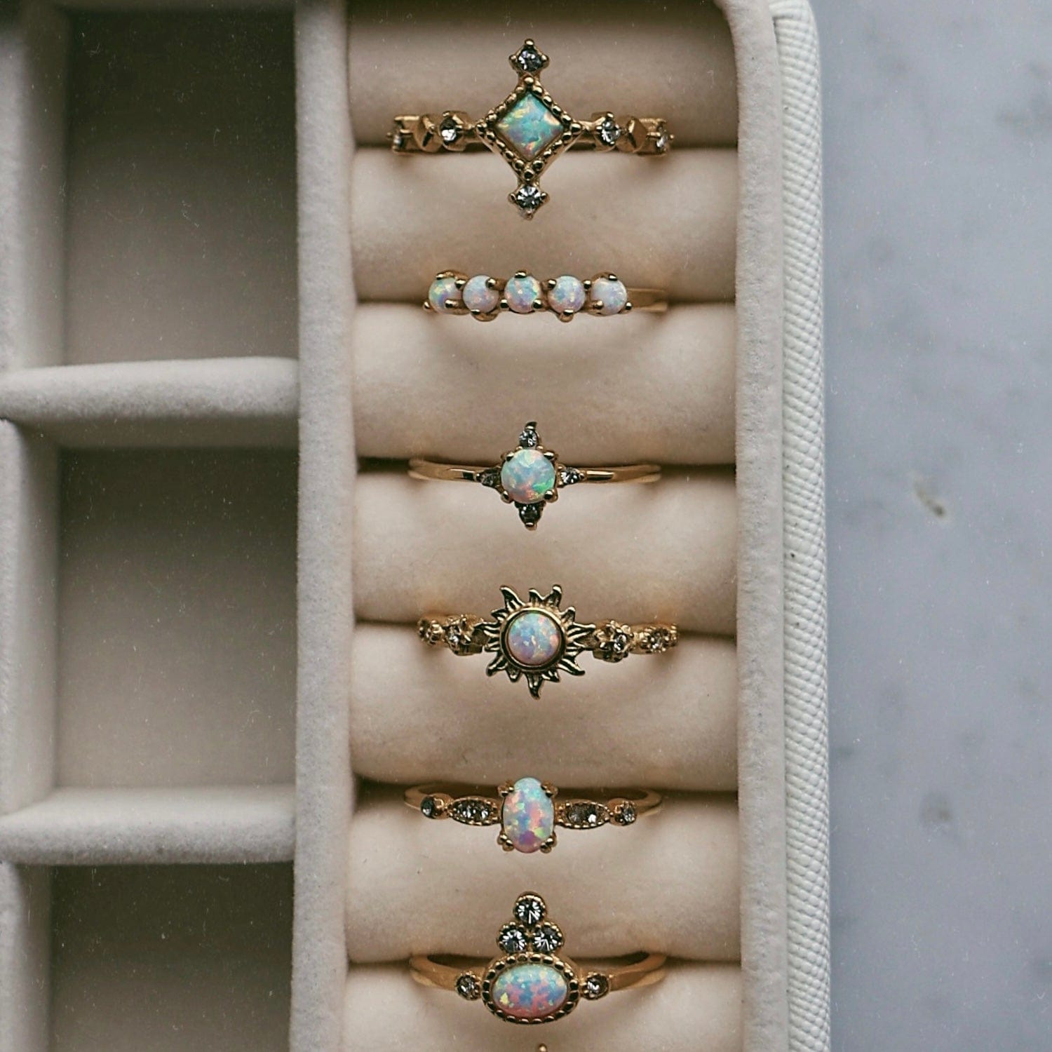 Joelle Opal Ring