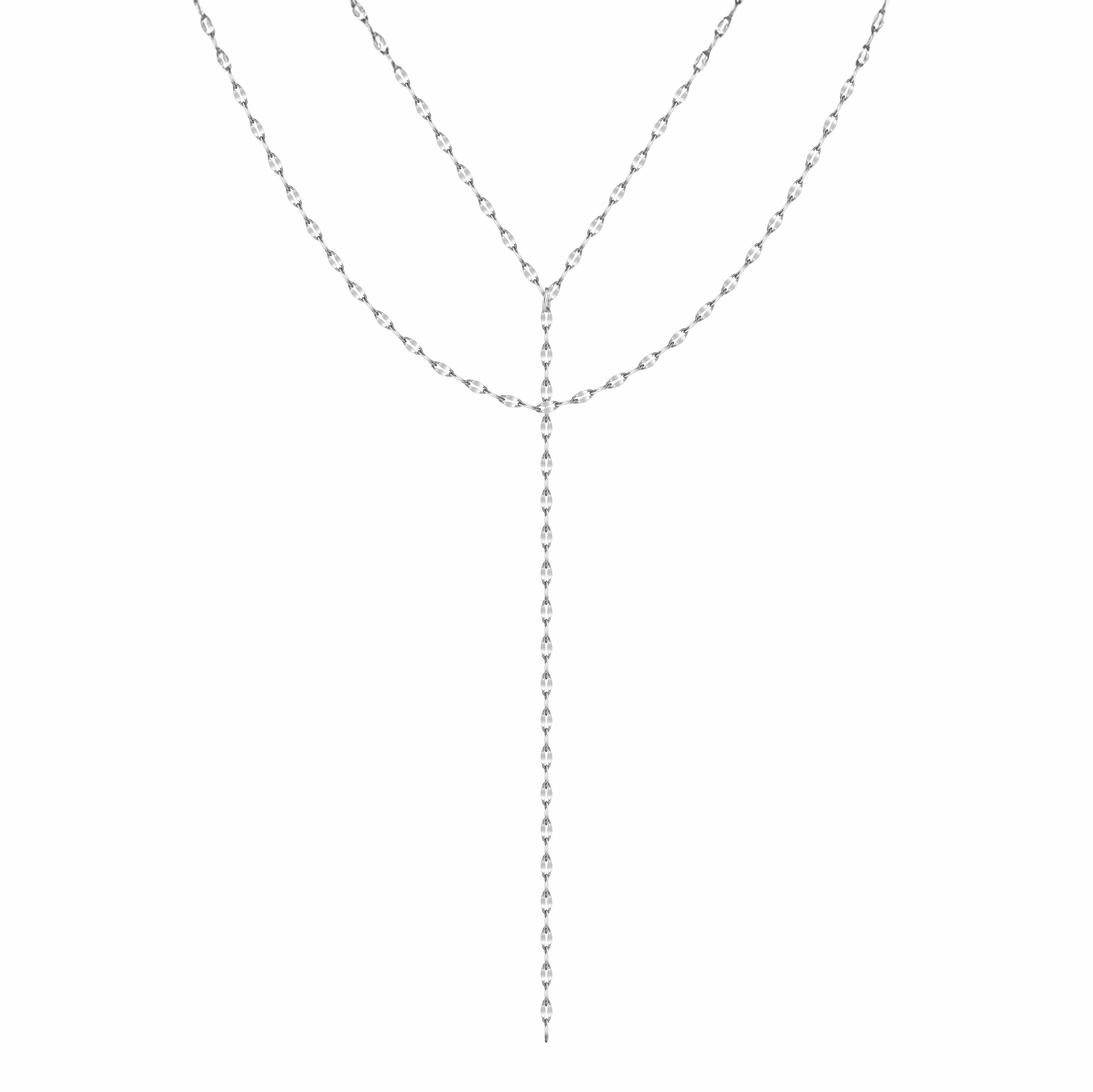 Jordana Layered Lariat Necklace