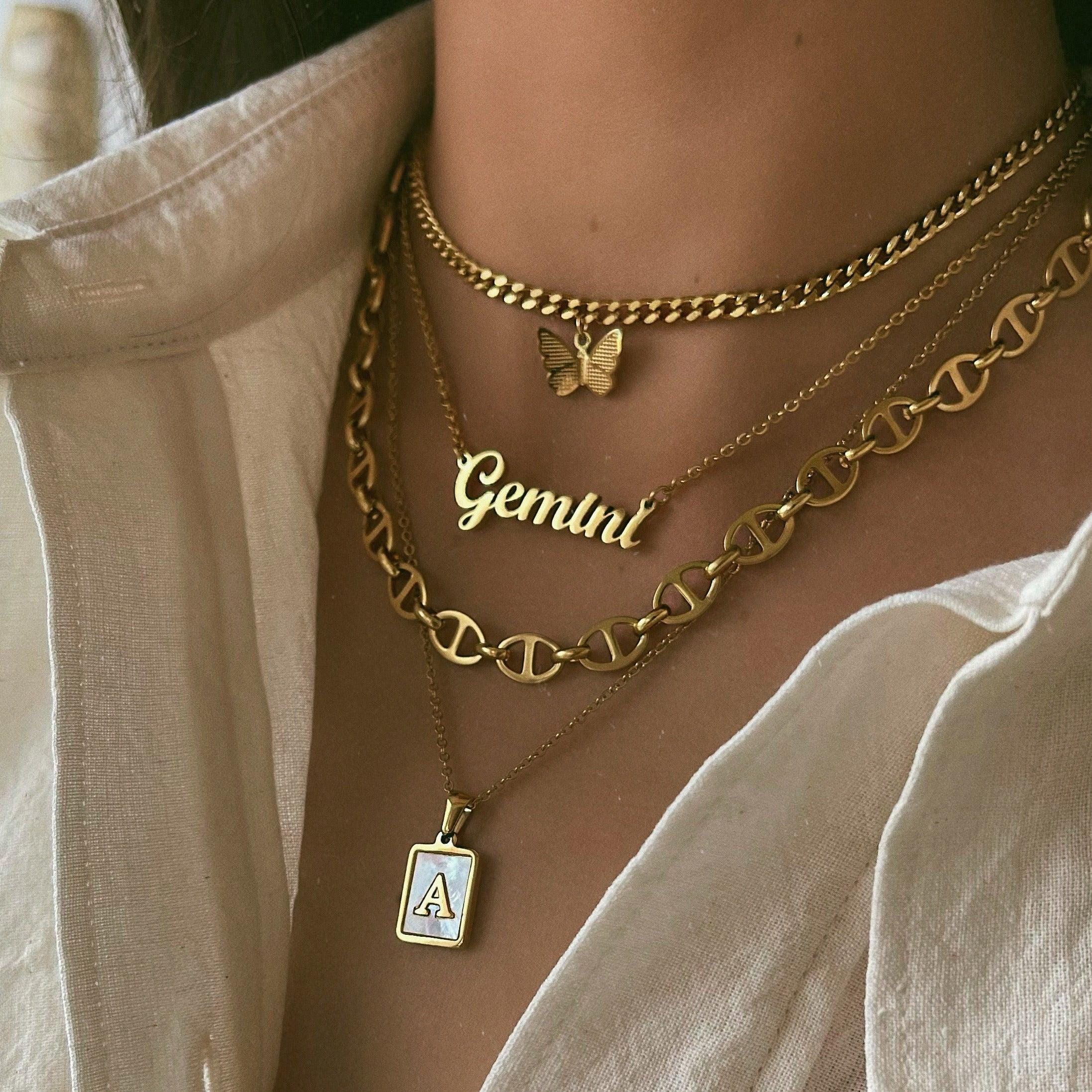 Kelanhi Initial Necklace