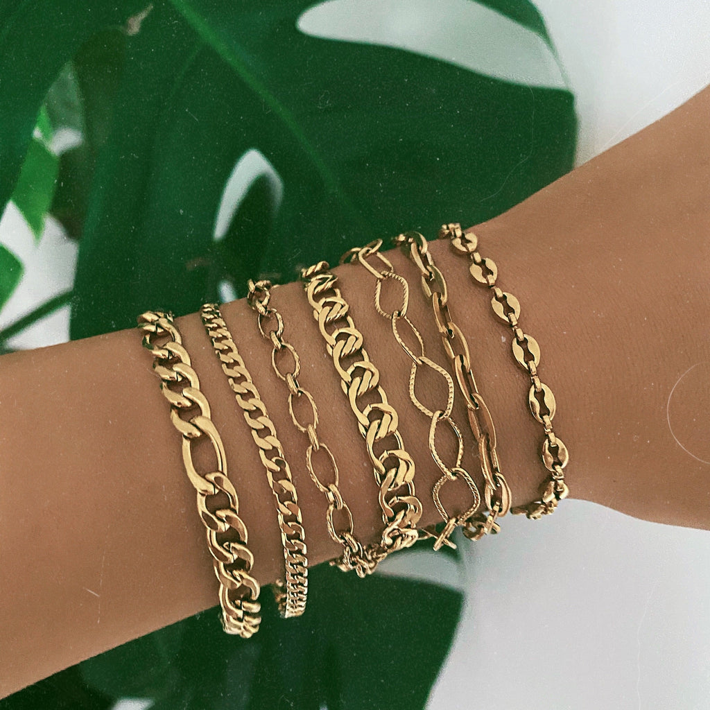Laila Chunky Figaro Bracelet