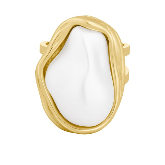 Laurel Pearl Ring