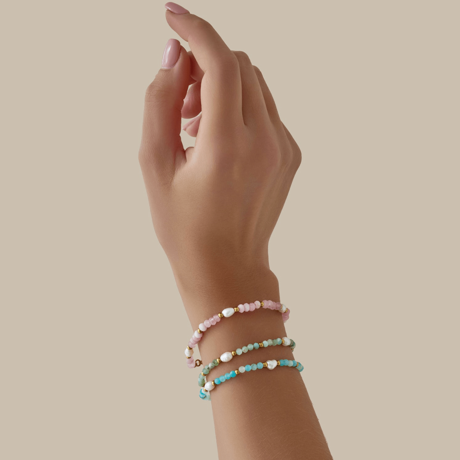 Lila Pearl Bracelet