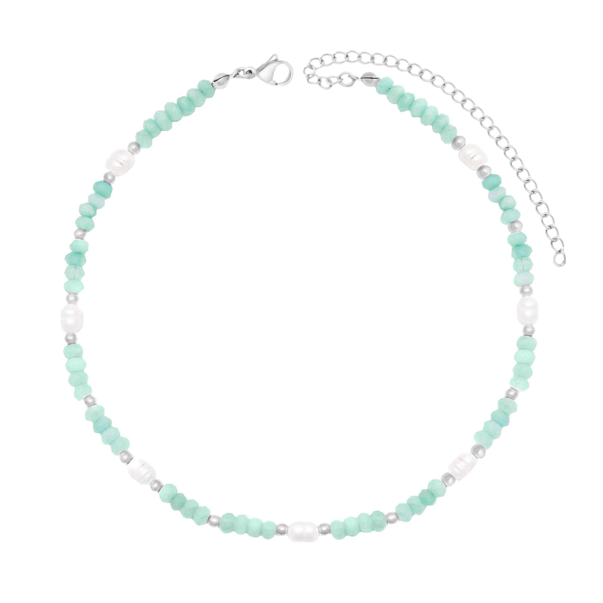 Lila Pearl Choker