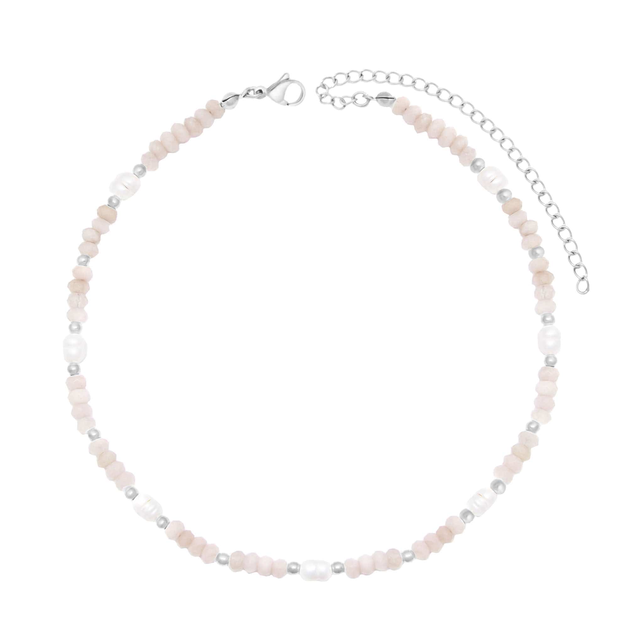 Lila Pearl Choker