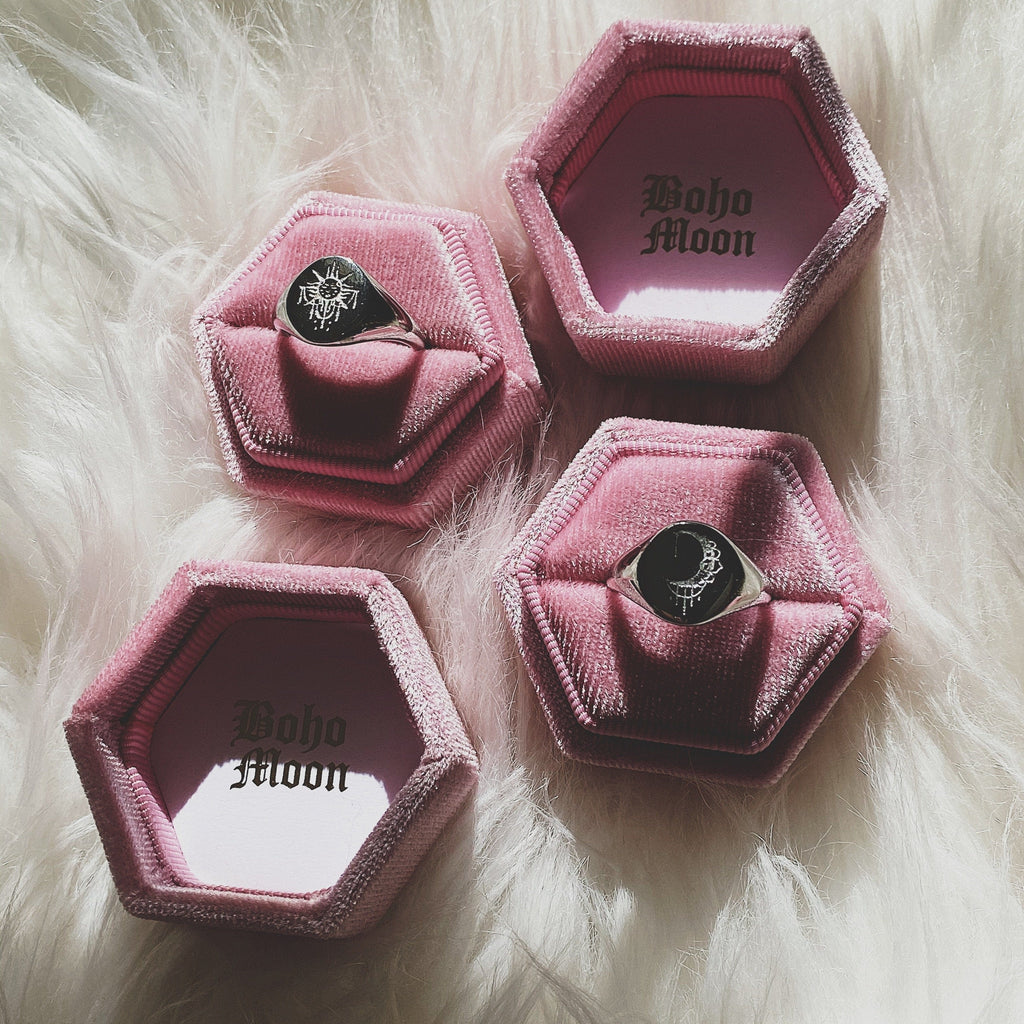 Live By The Sun Signet Ring