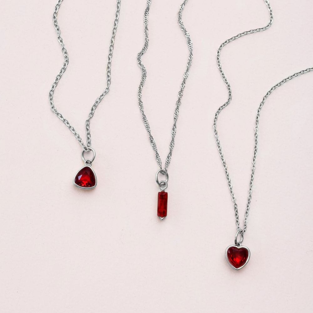 Quartet Birthstone Necklace