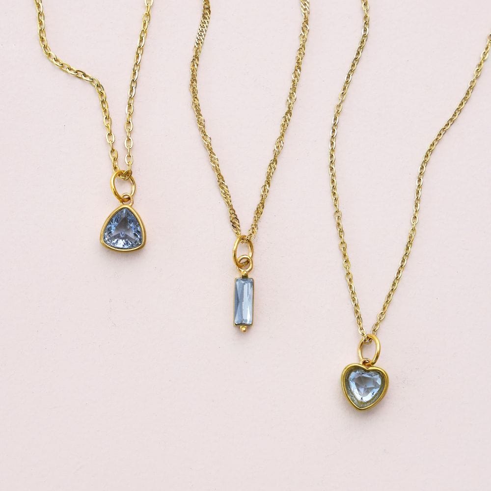 Quartet Birthstone Necklace