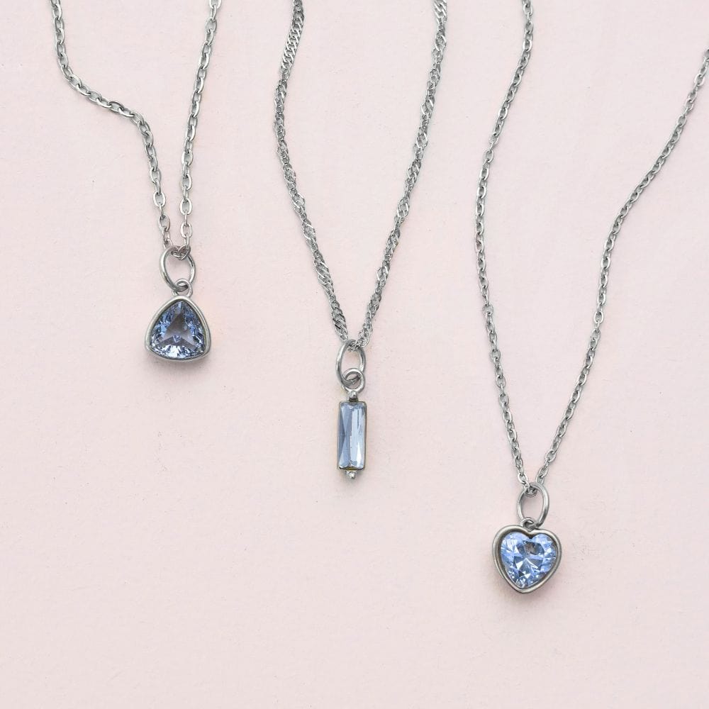 Quartet Birthstone Necklace
