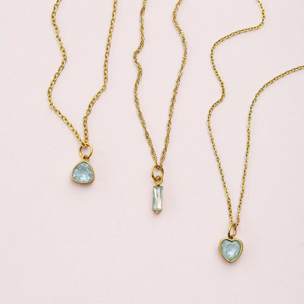 Quartet Birthstone Necklace