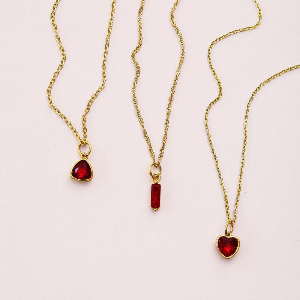 Quartet Birthstone Necklace