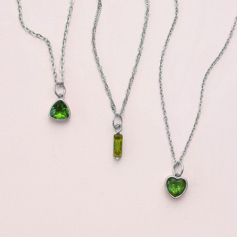 Quartet Birthstone Necklace
