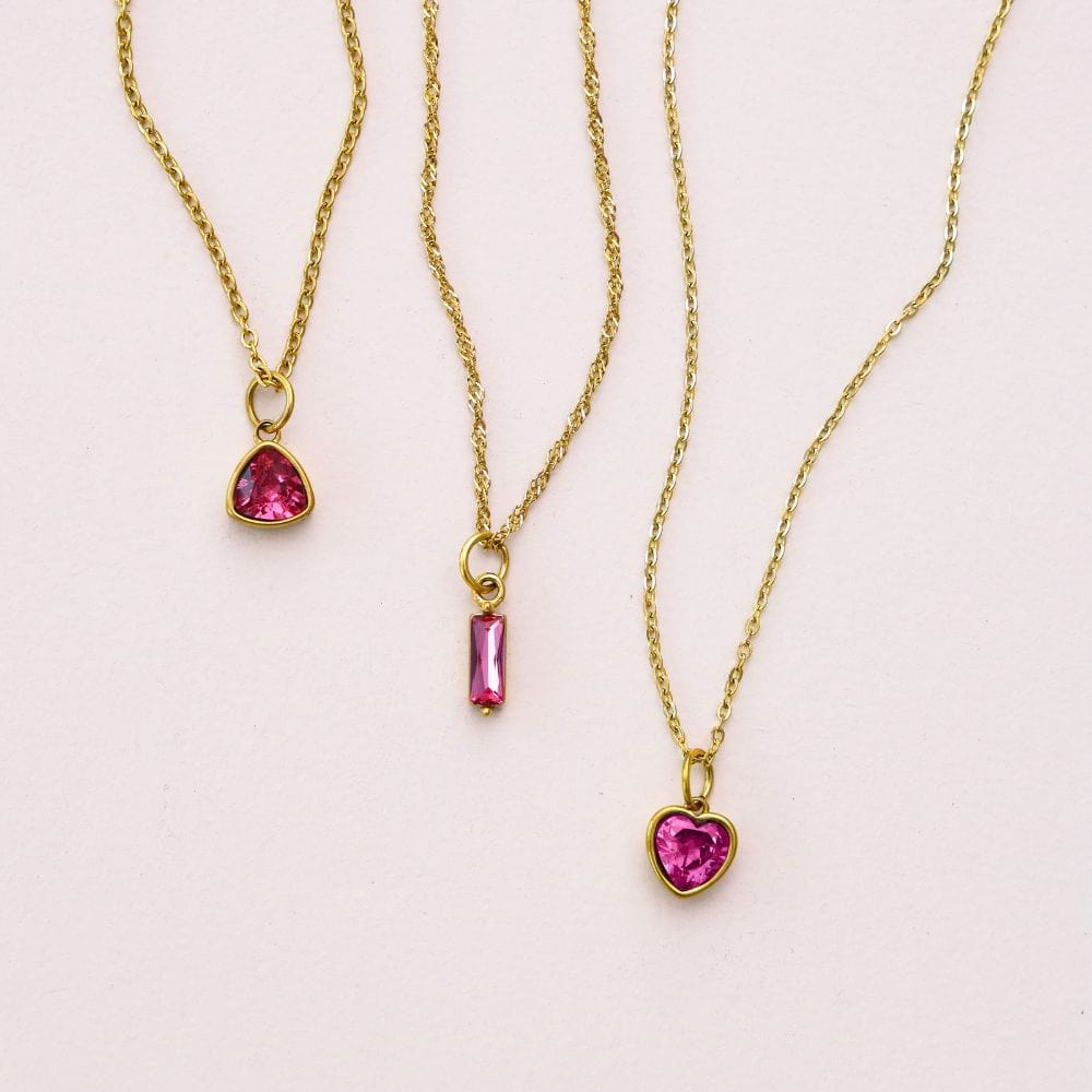 Quartet Birthstone Necklace
