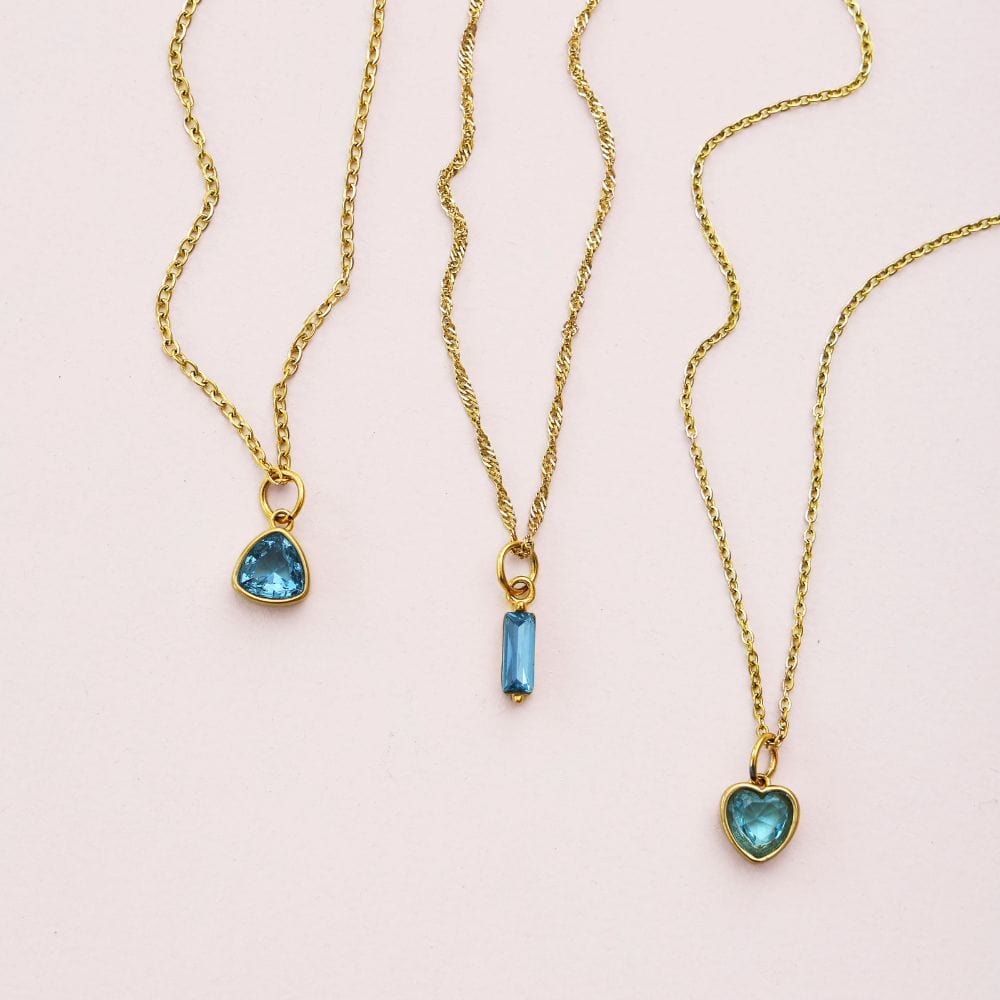 Quartet Birthstone Necklace