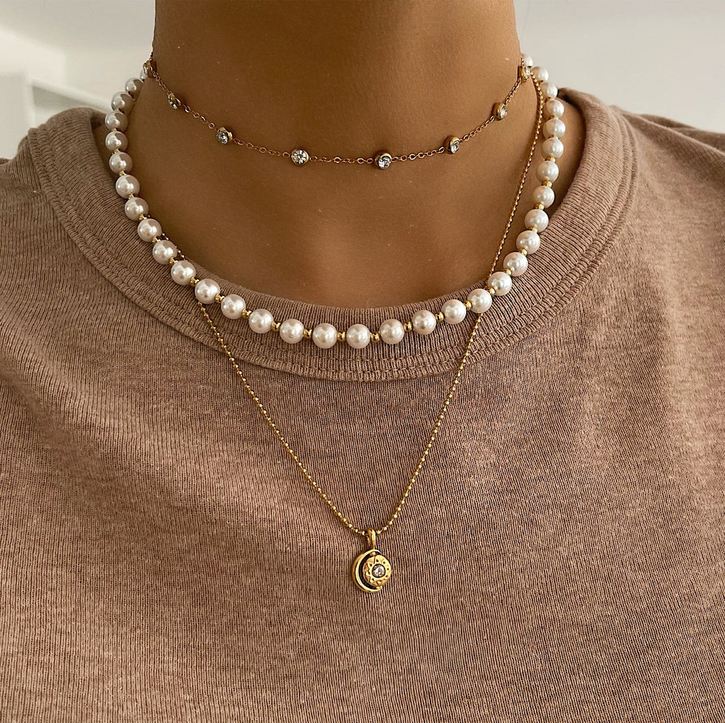 Macy Pearl Choker