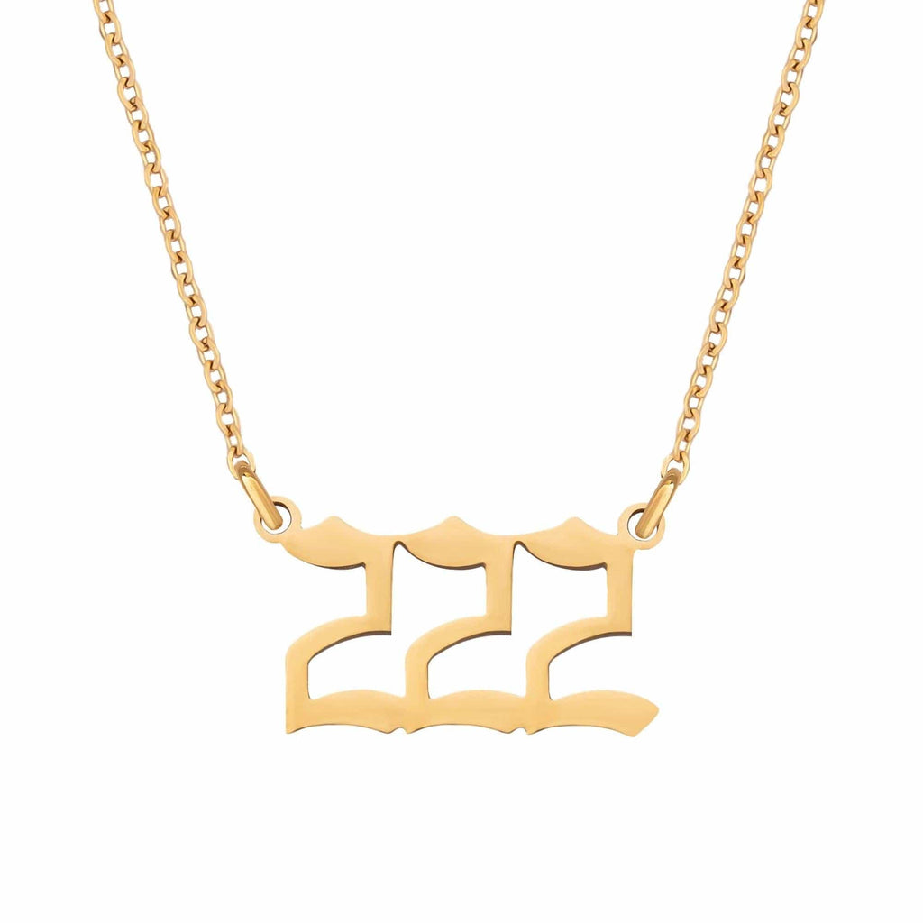 Manifest Angel Numbers Necklace
