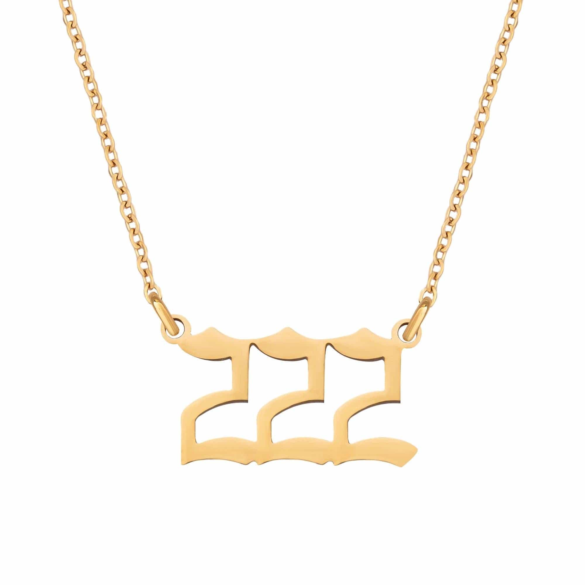Manifest Angel Numbers Necklace