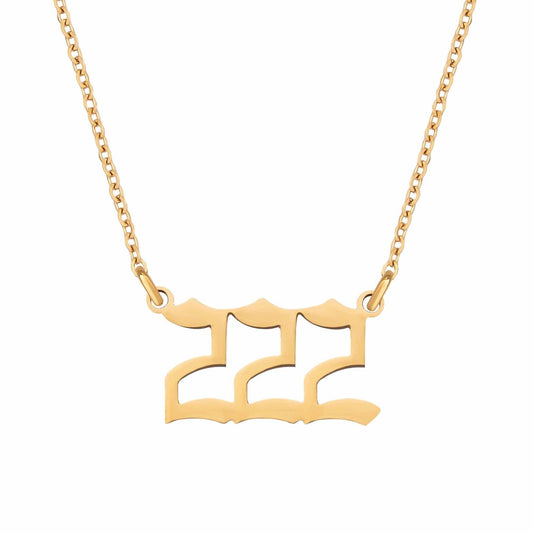 Manifest Angel Numbers Necklace