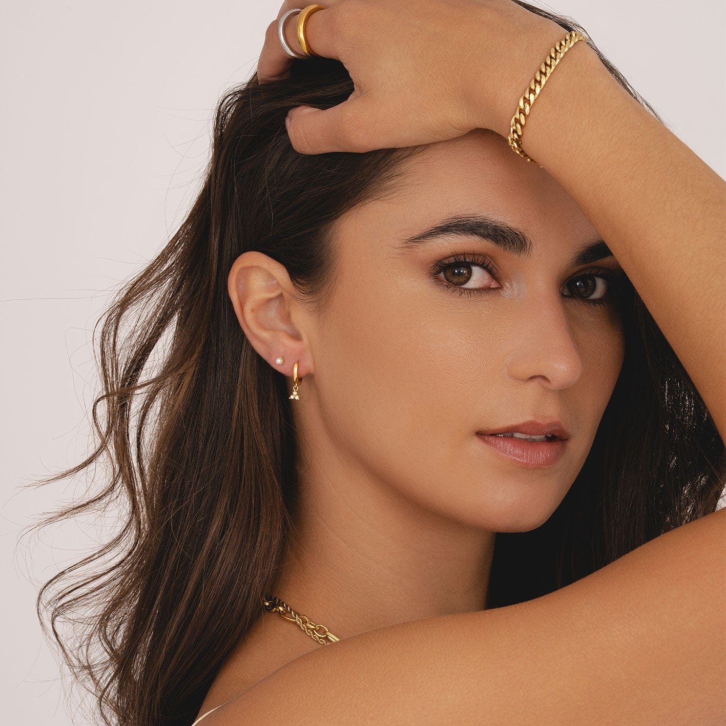 Maya Pearl Stud Earrings