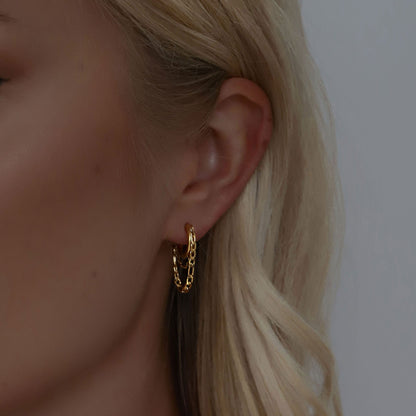 Megan Hoop Earrings