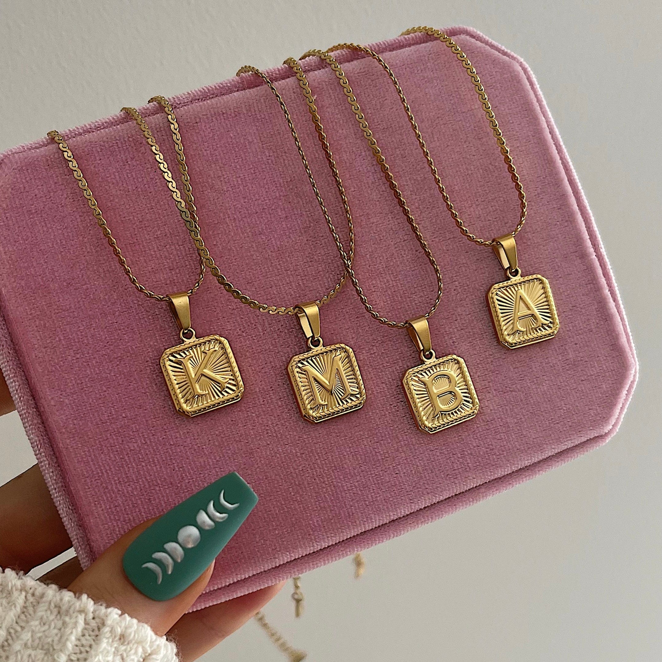 Mesmerise Initial Necklace