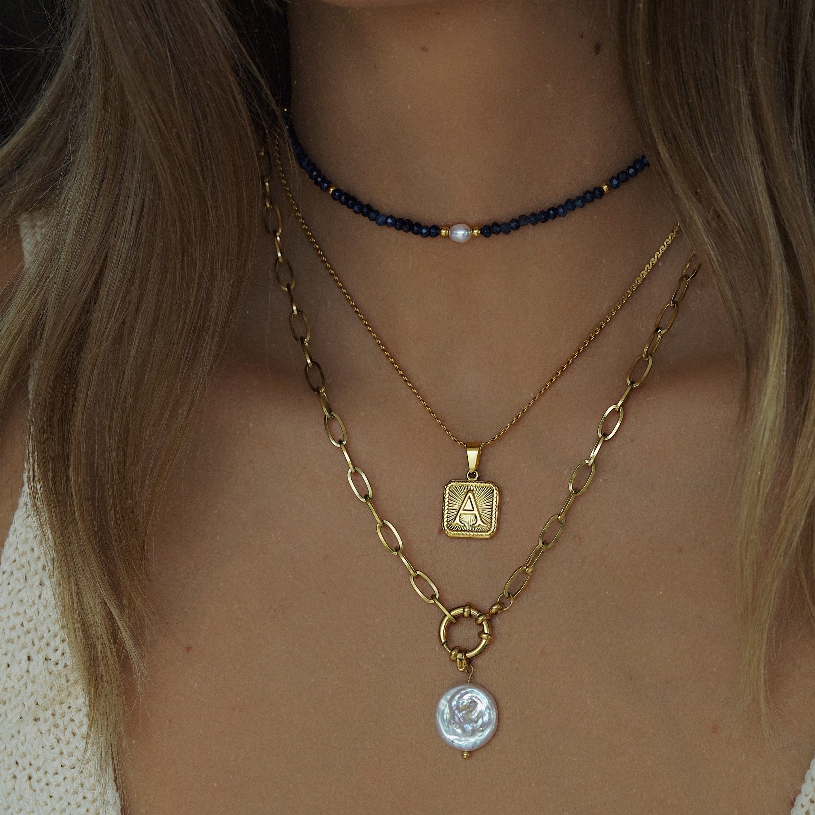 Mesmerise Initial Necklace