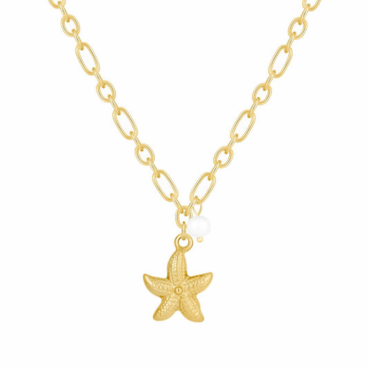 Mildred Starfish Necklace