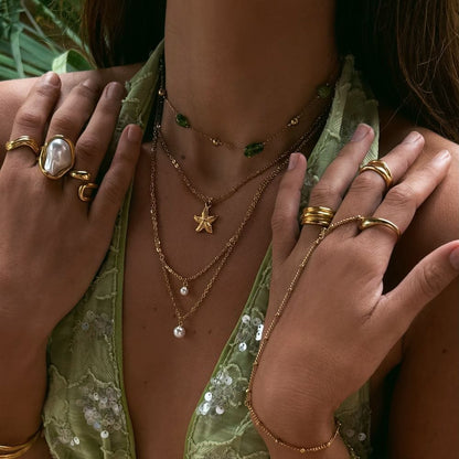 Mini Starfish Necklace