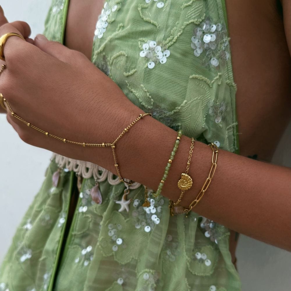 Elsie Peridot Bracelet